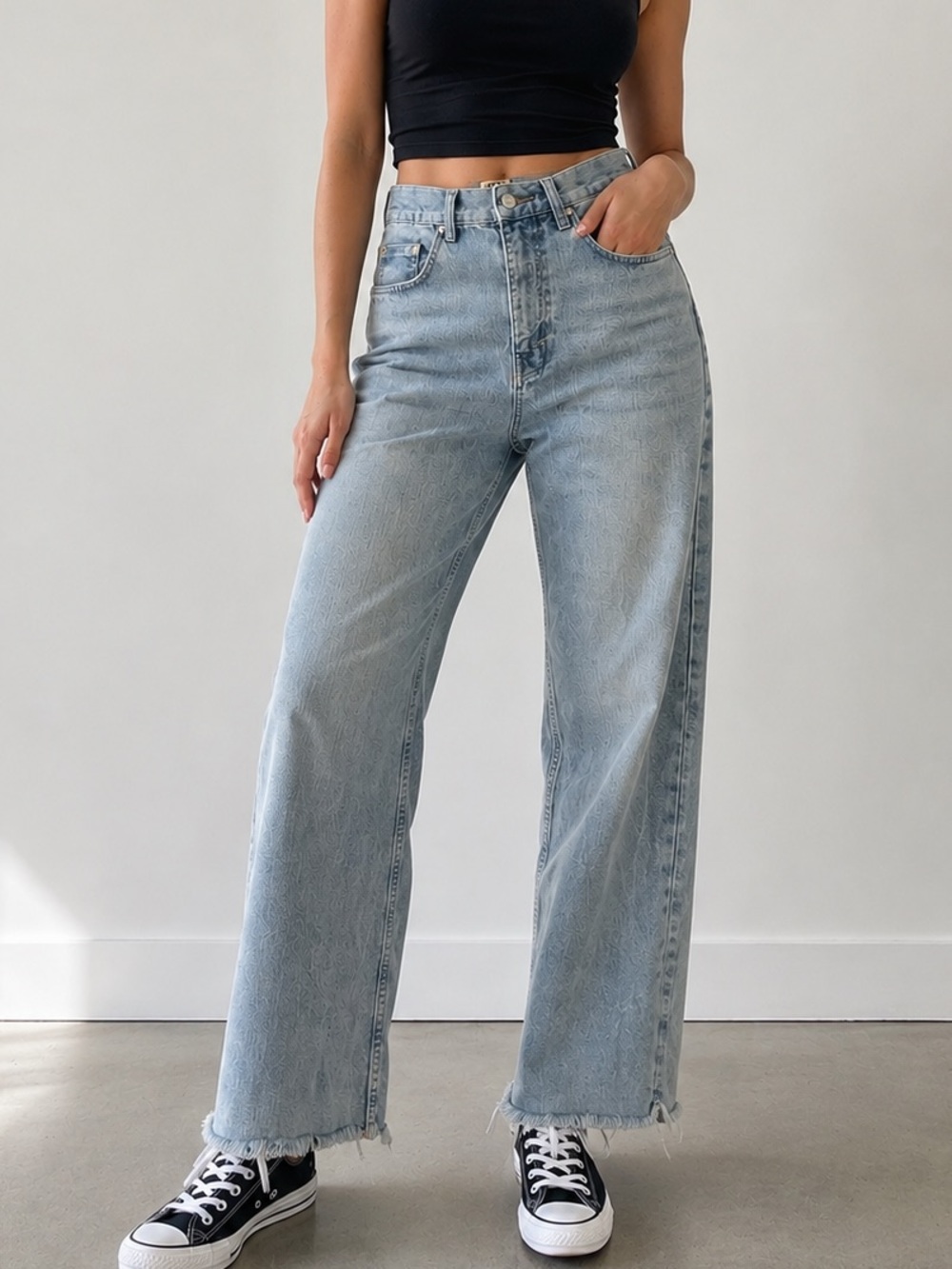 BDG urban outfitters high rise baggy jeans